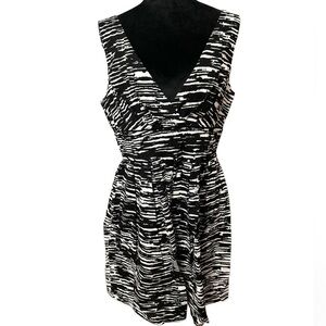 Corey P sleeveless Zebra Print dress. Size 14